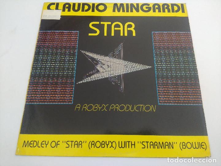 Discos de vinilo: CLAUDIO MINGARDI/STAR/BOWIE/VINILO MAXI. - Foto 1