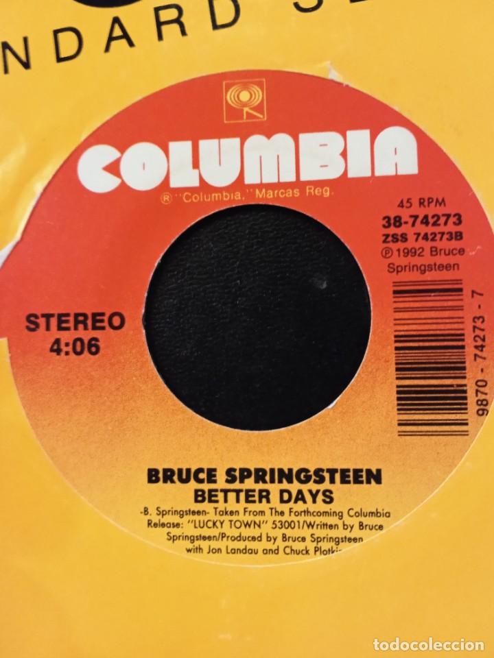 Discos de vinilo: BRUCE SPRINGSTEEN- HUMAN TOUCH. SINGLE MINT - Foto 2