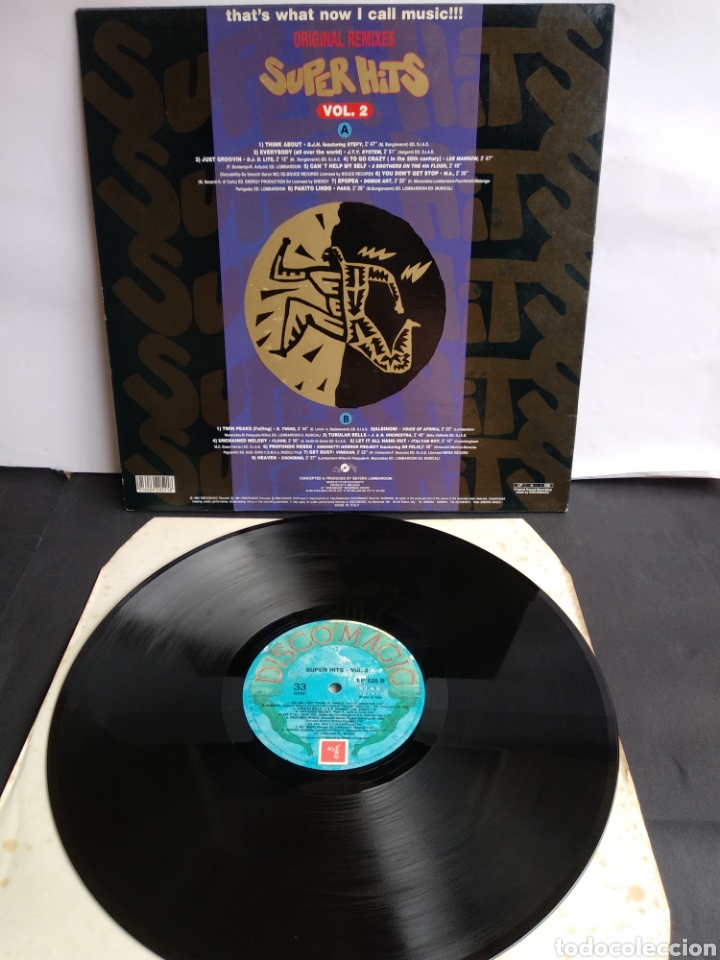 Discos de vinilo: *SUPER HITS. ITALY. DISCO MAGIC. 1991. LA.1 - Foto 2