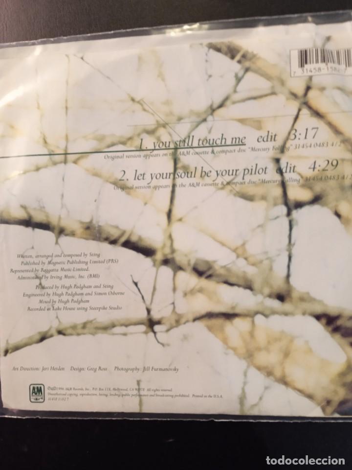 Discos de vinilo: STING- YOU STILL TOUCH ME. SINGLE - Foto 2