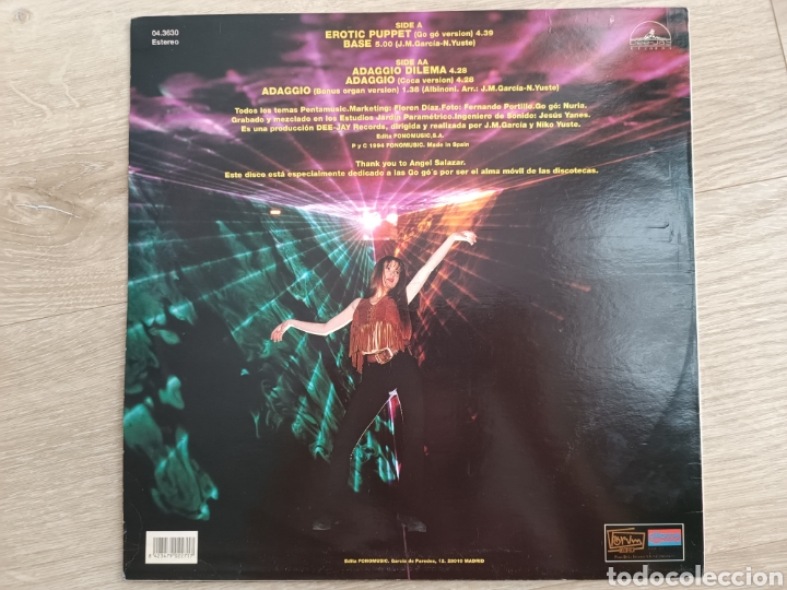 Discos de vinilo: THE SYSTEM - EROTIC PUPPET - 1994 - Foto 2