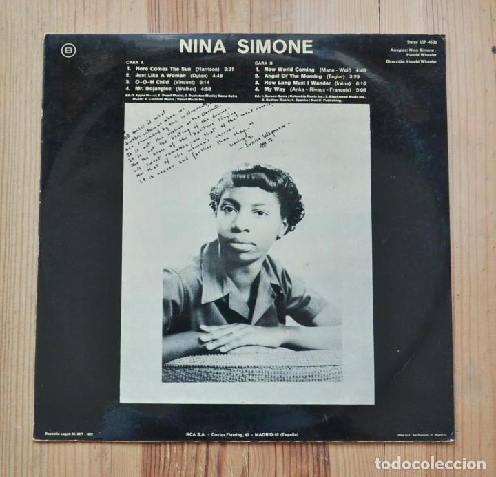 Discos de vinilo: Nina Simone 1972 RCA Victor LP Vinilo - Foto 2