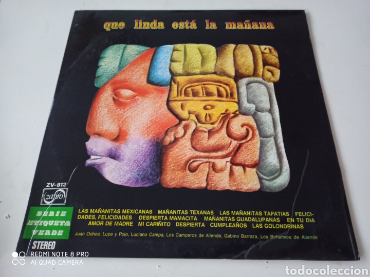 Vinyl records: Que linda est&aacute; la ma&ntilde;ana
