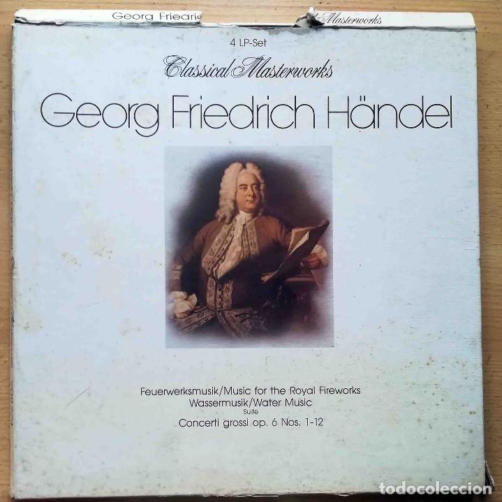 Discos de vinilo: 4 LP Set Georg Friedrich H&auml;endel - Classical Masterworks - Foto 1