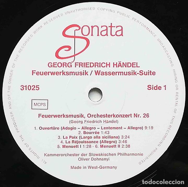 Discos de vinilo: 4 LP Set Georg Friedrich H&auml;endel - Classical Masterworks - Foto 8