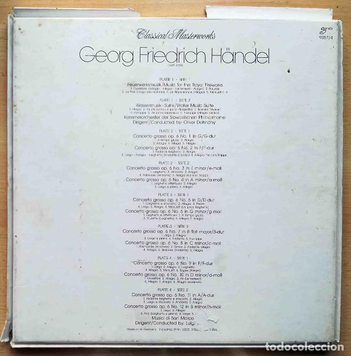 Discos de vinilo: 4 LP Set Georg Friedrich H&auml;endel - Classical Masterworks - Foto 10
