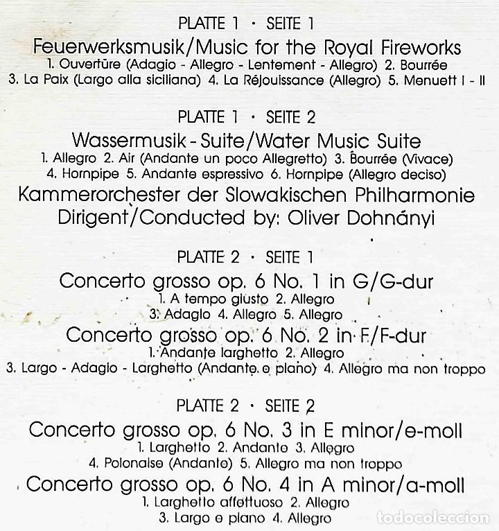 Discos de vinilo: 4 LP Set Georg Friedrich H&auml;endel - Classical Masterworks - Foto 11
