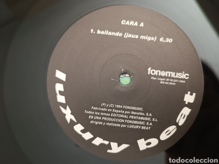 Discos de vinilo: LUXURY BEAT - BAILANDO - 1994 - Foto 4