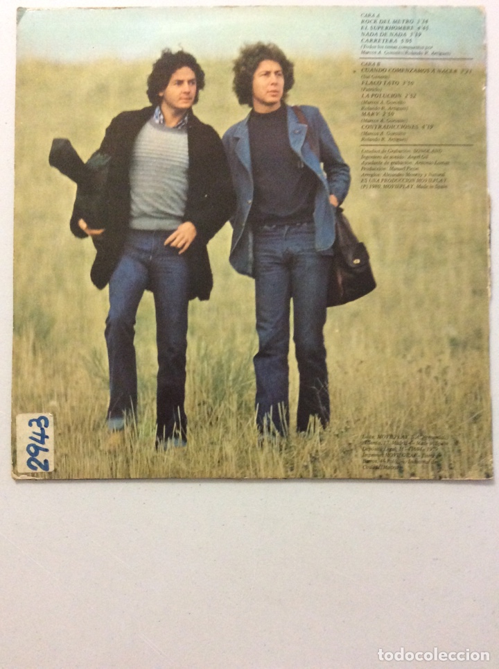 Discos de vinilo: Natural. Rock del metro. - Foto 2