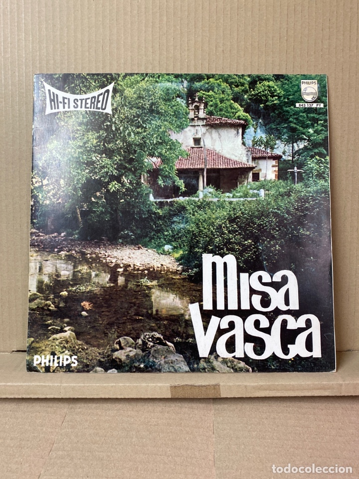 Discos de vinilo: LP MISA VASCA - Foto 1