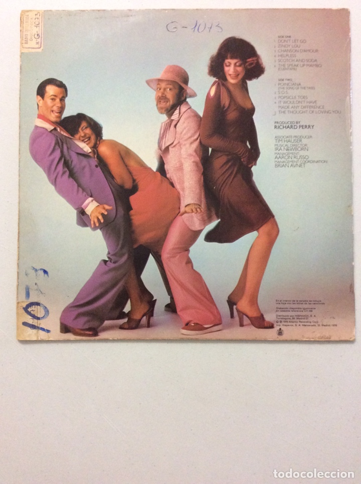 Discos de vinilo: The Manhattan Transfer. Coming out. - Foto 2
