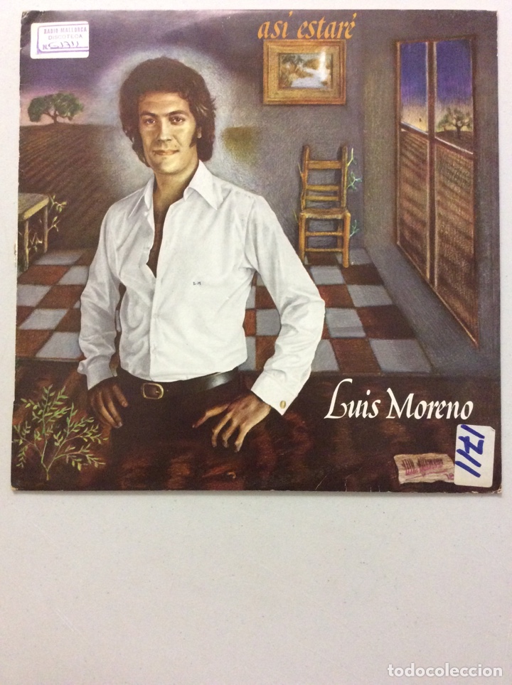 Discos de vinilo: Luis Moreno. As&iacute; estar&eacute;. - Foto 1