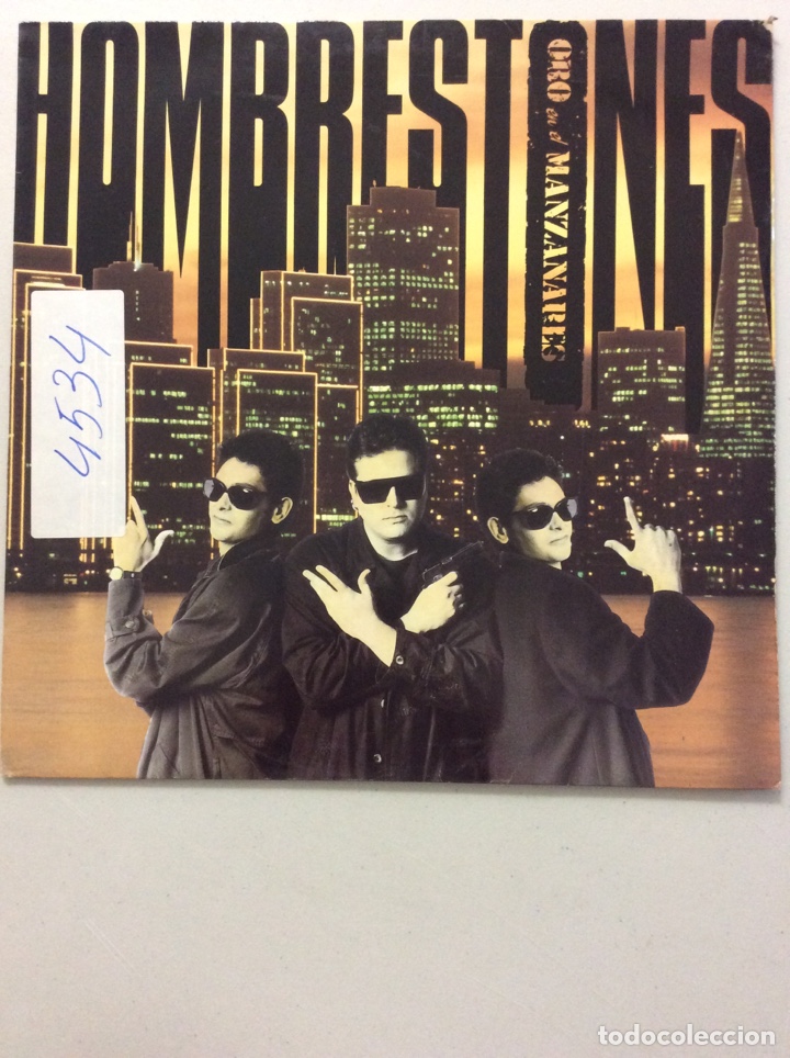 Discos de vinilo: Hombrestones. Oro en el Manzanares. - Foto 1
