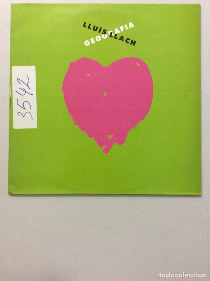Discos de vinilo: Lluis Llach. Geografia. - Foto 1