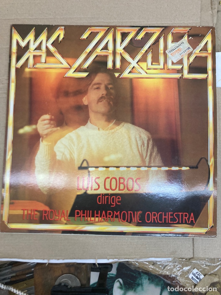 Discos de vinilo: Disco de vinilo Luis Cobos M&aacute;s Zarzuela - Foto 1