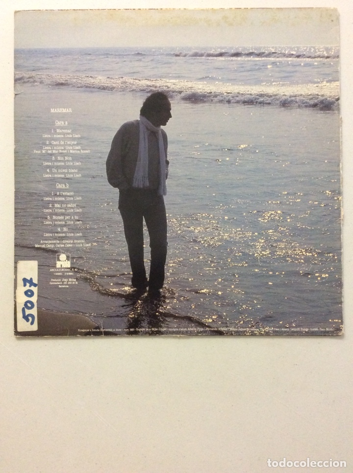 Discos de vinilo: Lluis Llach. Maremar. - Foto 2