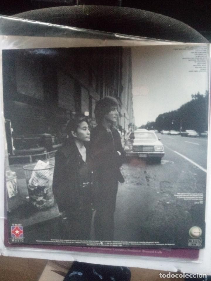 Discos de vinilo: john lennon double fantasy 1980 lp insert - Foto 2