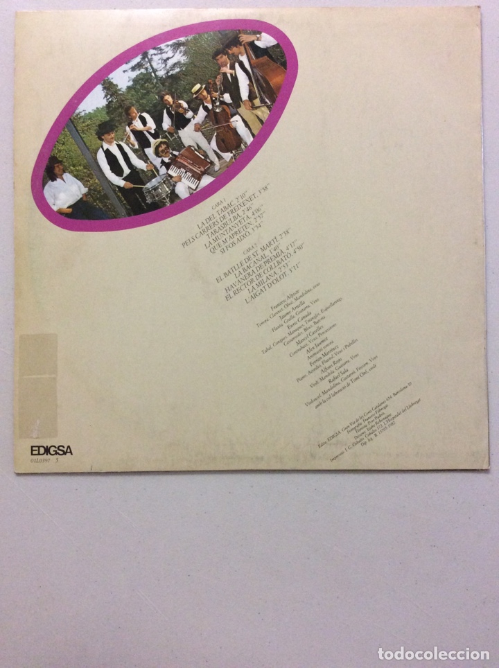 Discos de vinilo: Orquesta Galana. La del tabac. - Foto 2