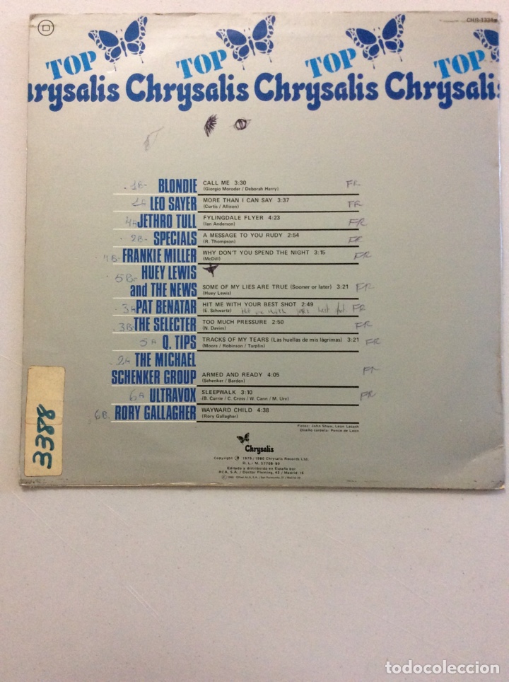 Discos de vinilo: Top Chrysalis. - Foto 2