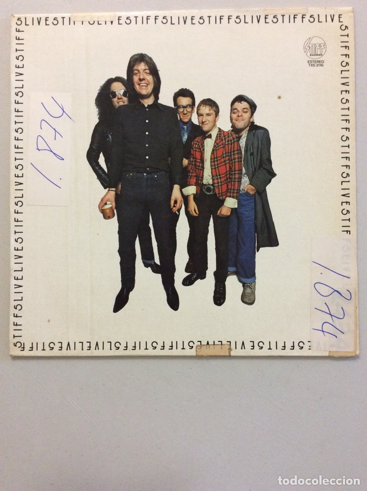 Discos de vinilo: Live stiffs live. - Foto 1