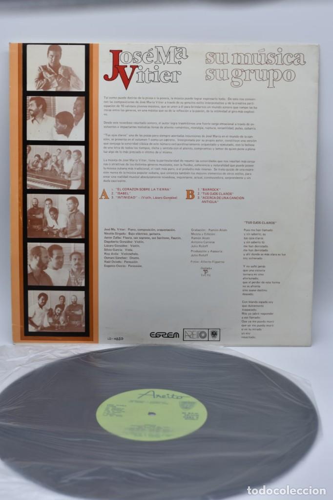 Discos de vinilo: Jose Ma Vitier Lp Cubano - Foto 2