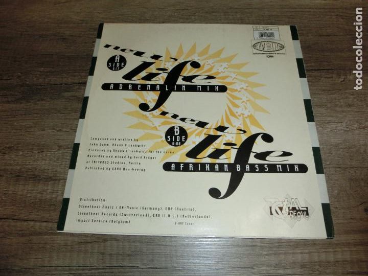 Discos de vinilo: SCAM JAM - NEW LIFE - Foto 2