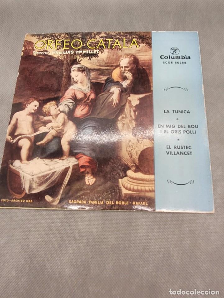 Discos de vinilo: Disco single antiguo y raro del ORFE&Oacute; CATALA - Foto 1