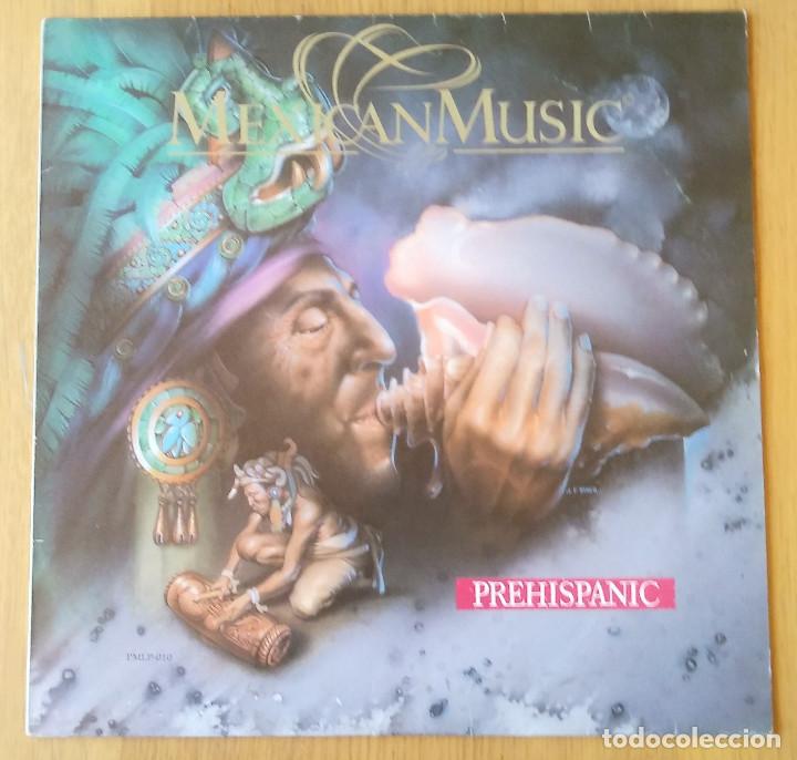 Discos de vinilo: JORGE REYES: &rdquo;PREHISPANIC&rdquo; LP VINILO 1990 ED. MEXICO - Foto 1