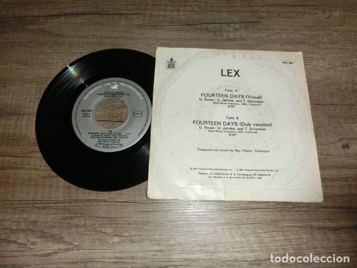Discos de vinilo: Lex - fourteen days - Foto 2