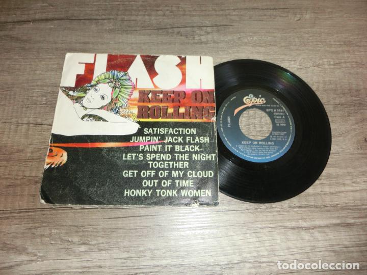 Discos de vinilo: FLASH - KEEP ON ROLLING - Foto 1
