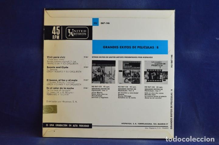 Discos de vinilo: VARIOS - GRANDES EXITOS DE PELICULAS VOL. 8 - EP - Foto 2