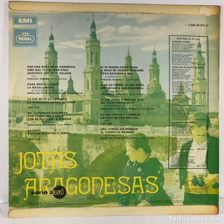 Discos de vinilo: Various &ndash; Jotas Aragonesas - Vinyl, LP - SPAIN - Foto 2