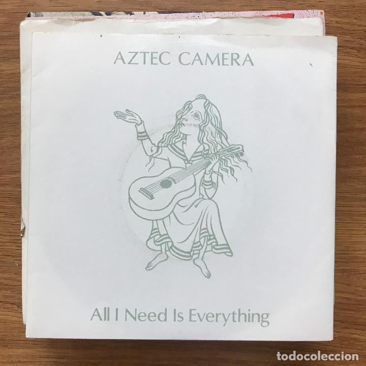 Discos de vinilo: AZTEC CAMERA - ALL I NEED IS EVERYTHING - SINGLE WEA UK 1984 - Foto 1