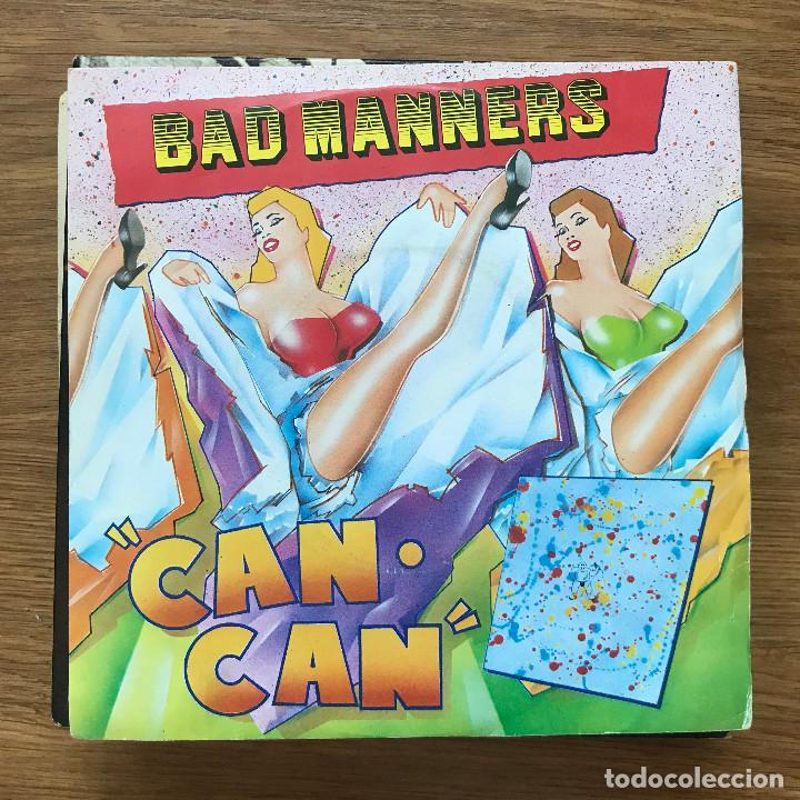Discos de vinilo: BAD MANNERS - CAN CAN - SINGLE MAGNET UK 1981 - Foto 1