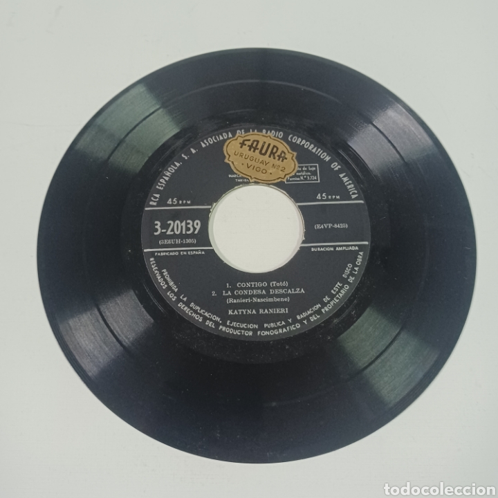 Discos de vinilo: KATYNA RAINIERI - EN LA ESCALINATA DE LA PLAZA DE ESPA&Ntilde;A - Foto 3