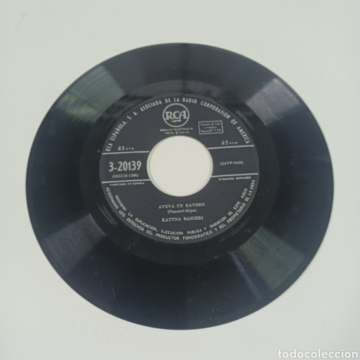 Discos de vinilo: KATYNA RAINIERI - EN LA ESCALINATA DE LA PLAZA DE ESPA&Ntilde;A - Foto 4