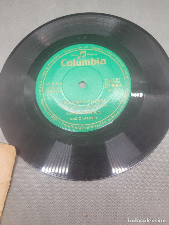 Discos de vinilo: Vinilo single muy antiguo La lechera y los dos conejos - Foto 5