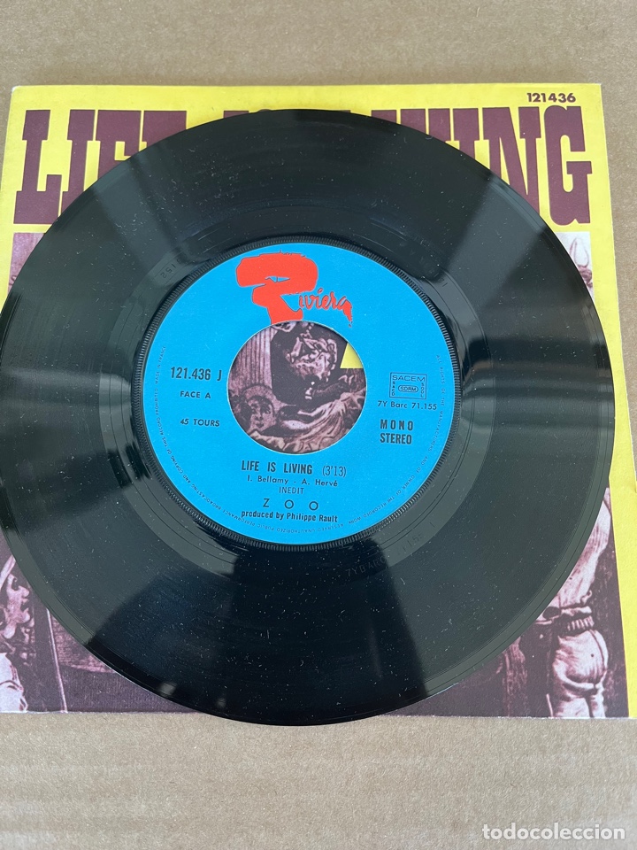 Discos de vinilo: Zoo - Life is living - Foto 3