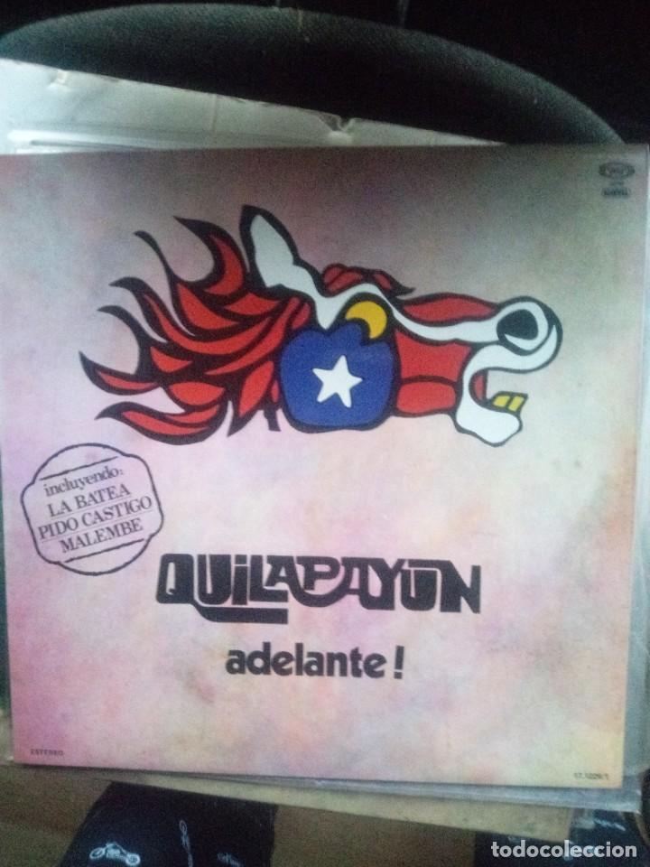Vinyl records: quilapayun adelante 1977 gatefold lp