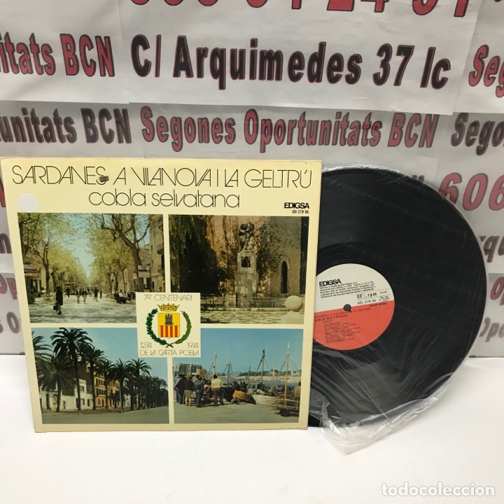 Discos de vinilo: VINILO SARDANES A VILANOVA I LA GELTRU - Foto 1