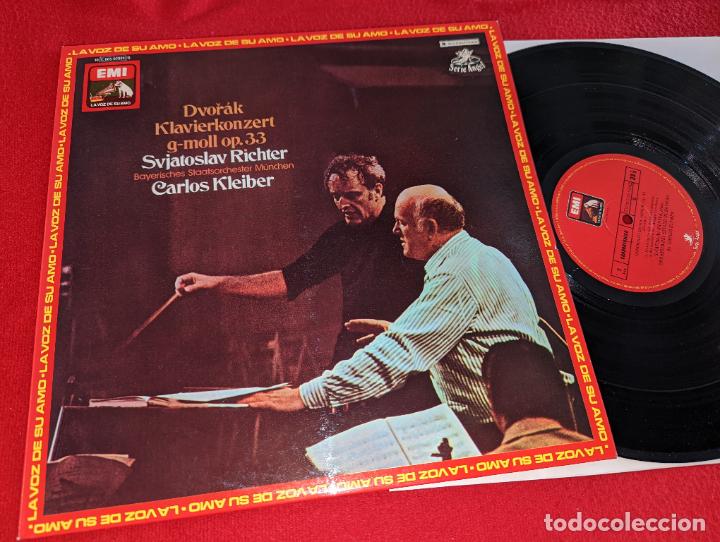 Discos de vinilo: BAVIERA Carlos Kleiber RICHTER piano DVORAK Concierto en sol menor op.33 LP 1977 ESPA&Ntilde;A SPAIN EX