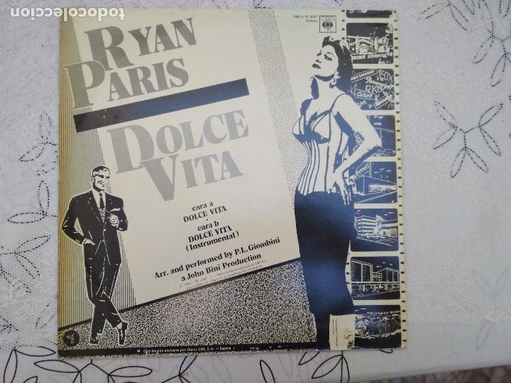 Discos de vinilo: ryan paris dolce vita - Foto 3