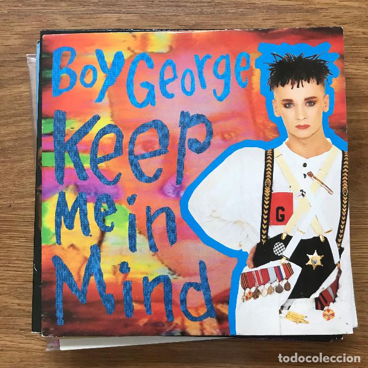 Discos de vinilo: BOY GEORGE - KEEP ME IN MIND - SINGLE VIRGIN UK 1987 - Foto 1