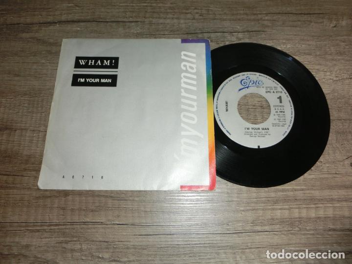 Discos de vinilo: WHAM! - IM YOUR MAN / DO IT RIGHT - Foto 1