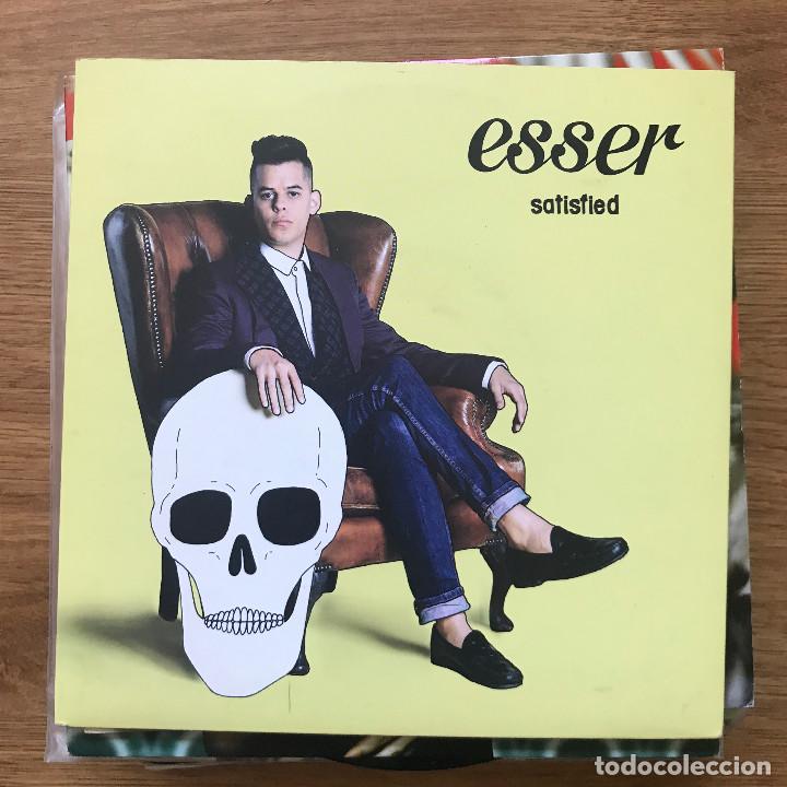 Discos de vinilo: ESSER - SATISFIED - SINGLE TRANSGRESSIVE UK 2008 - Foto 1