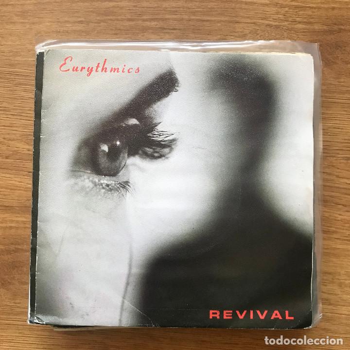 Discos de vinilo: EURYTHMICS - REVIVAL - SINGLE ARISTA 1988 - Foto 1