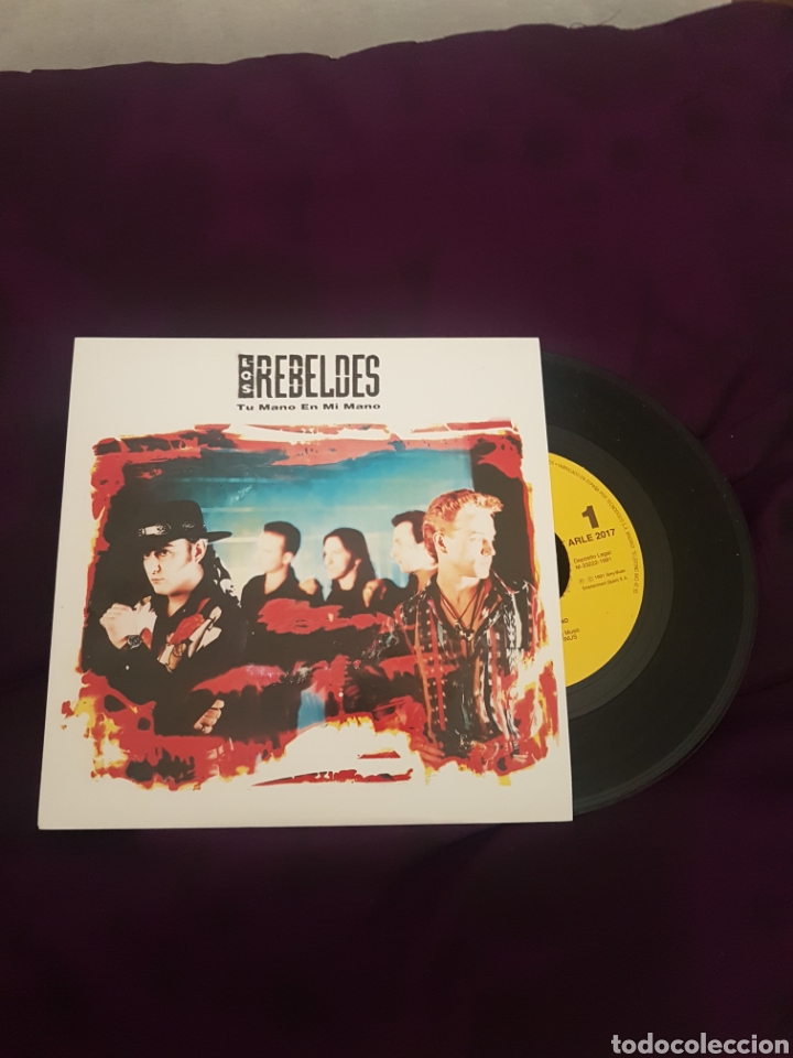 Discos de vinilo: LOS REBELDES SINGLE - Foto 1
