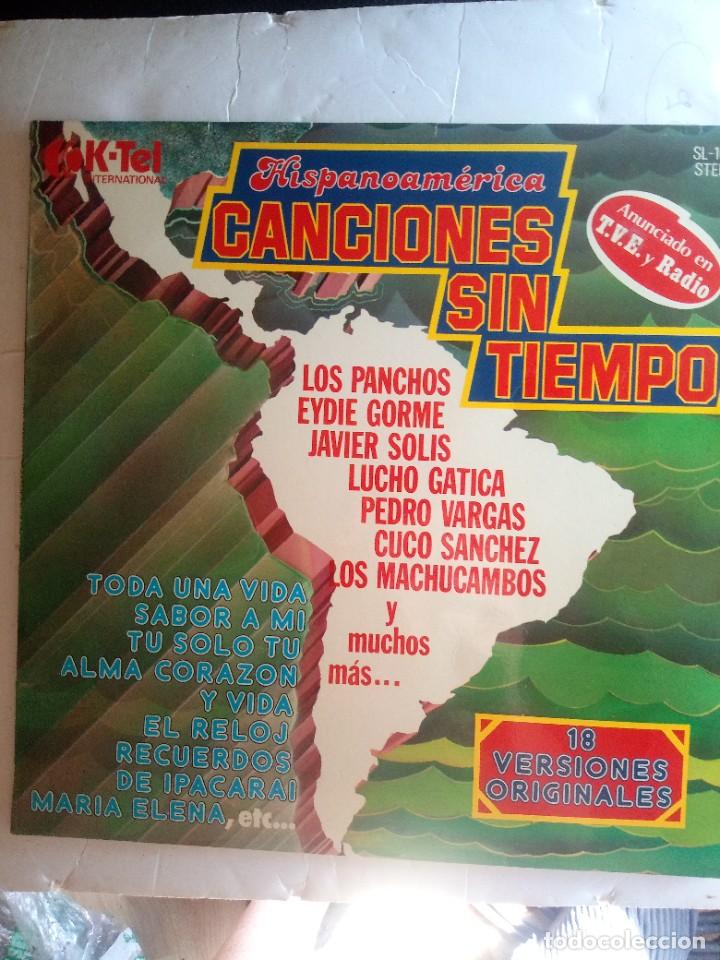Vinyl records: hispanoamerica canciones sin tiempo varios lp 1978