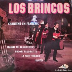 Discos de vinilo: LOS BRINCOS CANTA EN FRANCES EP SELLO DISCAZ EDITADO EN FRANCIA.... Lote 349231874