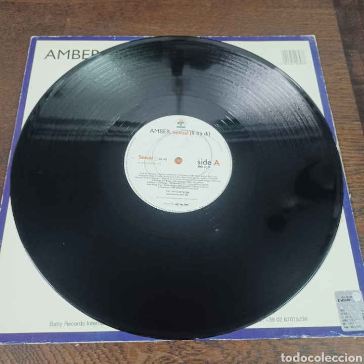 Discos de vinilo: AMBER SEXUAL ( LI DA LI ) 1999 - Foto 4